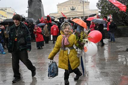 Первомайское шествие КПРФ
