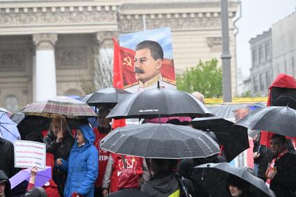 Первомайское шествие КПРФ