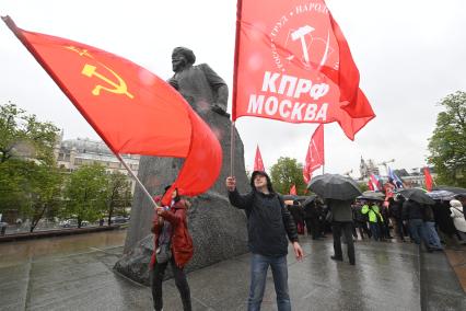 Первомайское шествие КПРФ