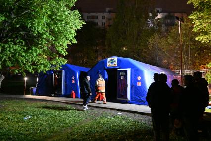 Пожар на улице Генерала Тюленева