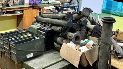 Штурмовики 810-й бригады морской пехоты в Курской области