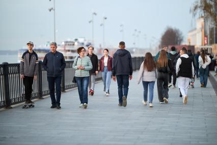 Городская набережная в Перми