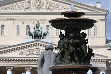 В Москве заработали фонтаны