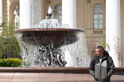 В Москве заработали фонтаны