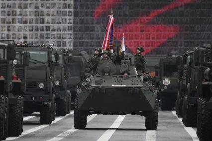 Генеральная репетиция парада Победы В Петербурге