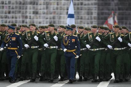 Генеральная репетиция парада Победы В Петербурге