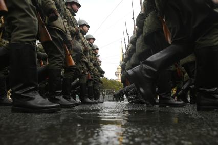 Генеральная репетиция парада Победы в Петербурге
