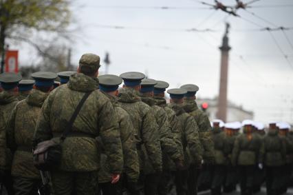 Генеральная репетиция парада Победы в Петербурге