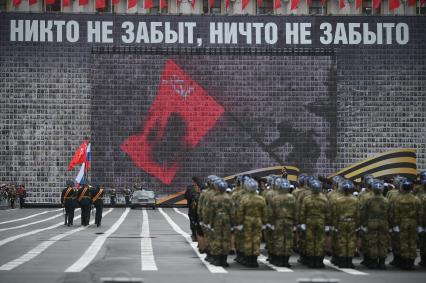 Генеральная репетиция парада Победы в Петербурге