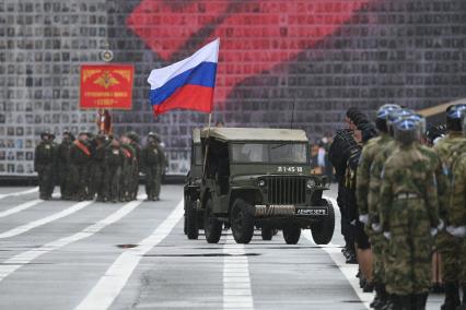 Генеральная репетиция парада Победы в Петербурге