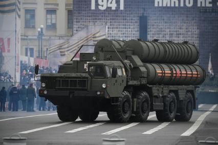 Генеральная репетиция парада Победы в Петербурге