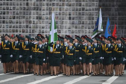Генеральная репетиция парада Победы в Петербурге