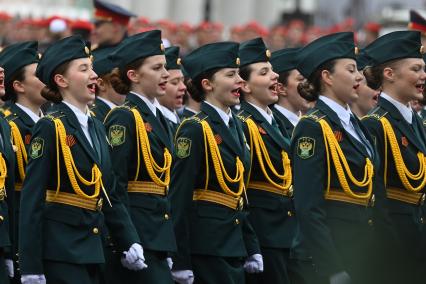 Генеральная репетиция парада Победы в Петербурге
