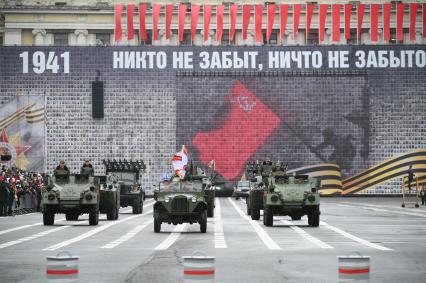 Генеральная репетиция парада Победы в Петербурге