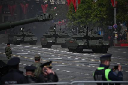 Репетиция Военного парада, посвященного 80-летию Победы в Великой Отечественной войне