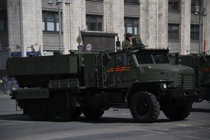 Репетиция Военного парада, посвященного 80-летию Победы в Великой Отечественной войне