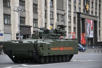 Репетиция Военного парада, посвященного 80-летию Победы в Великой Отечественной войне
