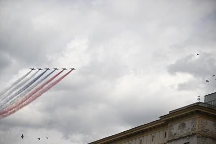 Репетиция Военного парада, посвященного 80-летию Победы в Великой Отечественной войне
