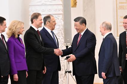 Официальный визит председателя КНР Си Цзиньпина в Россию