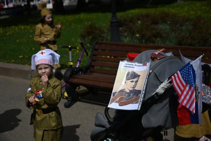Празднование Дня Победы в Москве