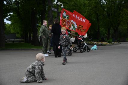 Празднование Дня Победы в Москве