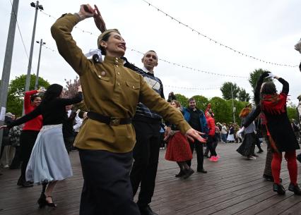 Празднование Дня Победы в Москве