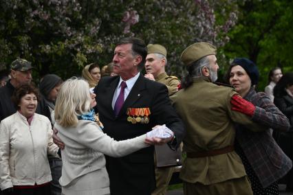 Празднование Дня Победы в Москве