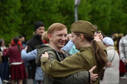 Празднование Дня Победы в Москве
