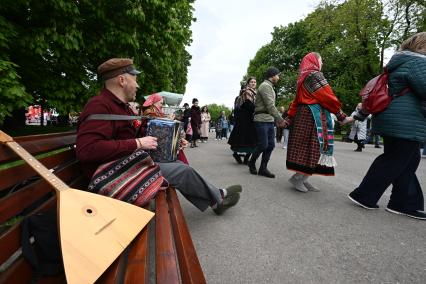 Празднование Дня Победы в Москве
