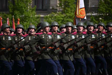 Военный парад на Красной площади, посвященный 80-й годовщине Победы в Великой Отечественной войне