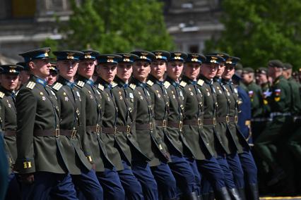 Военный парад на Красной площади, посвященный 80-й годовщине Победы в Великой Отечественной войне
