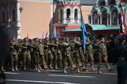 Военный парад на Красной площади, посвященный 80-й годовщине Победы в Великой Отечественной войне