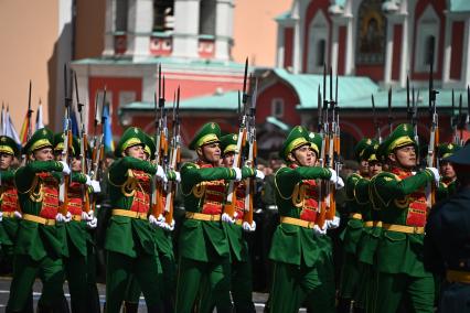 Военный парад на Красной площади, посвященный 80-й годовщине Победы в Великой Отечественной войне