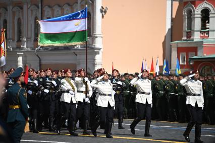 Военный парад на Красной площади, посвященный 80-й годовщине Победы в Великой Отечественной войне