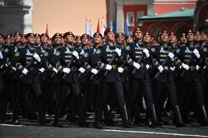 Военный парад на Красной площади, посвященный 80-й годовщине Победы в Великой Отечественной войне