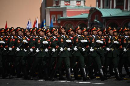 Военный парад на Красной площади, посвященный 80-й годовщине Победы в Великой Отечественной войне