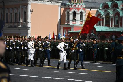Военный парад на Красной площади, посвященный 80-й годовщине Победы в Великой Отечественной войне