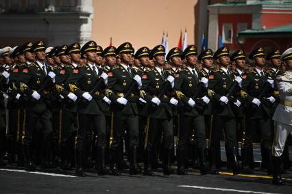 Военный парад на Красной площади, посвященный 80-й годовщине Победы в Великой Отечественной войне