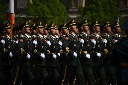 Военный парад на Красной площади, посвященный 80-й годовщине Победы в Великой Отечественной войне
