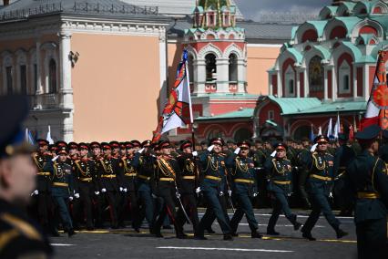Военный парад на Красной площади, посвященный 80-й годовщине Победы в Великой Отечественной войне