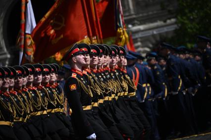 Военный парад на Красной площади, посвященный 80-й годовщине Победы в Великой Отечественной войне