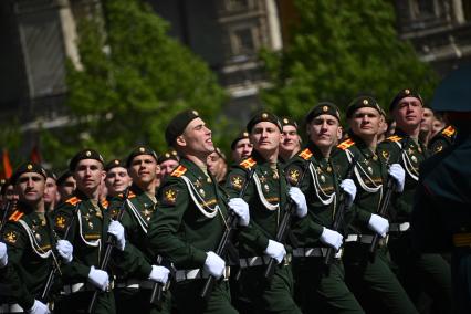 Военный парад на Красной площади, посвященный 80-й годовщине Победы в Великой Отечественной войне