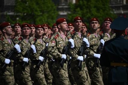 Военный парад на Красной площади, посвященный 80-й годовщине Победы в Великой Отечественной войне