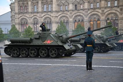 Военный парад на Красной площади, посвященный 80-й годовщине Победы в Великой Отечественной войне
