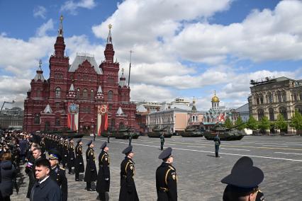 Военный парад на Красной площади, посвященный 80-й годовщине Победы в Великой Отечественной войне