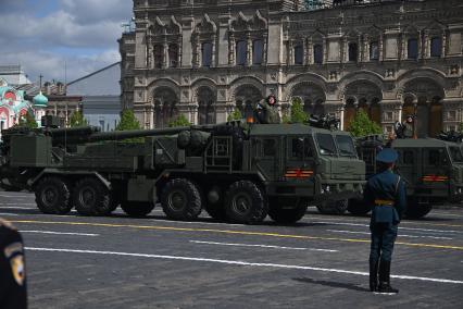 Военный парад на Красной площади, посвященный 80-й годовщине Победы в Великой Отечественной войне