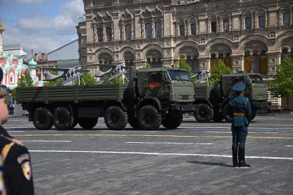 Военный парад на Красной площади, посвященный 80-й годовщине Победы в Великой Отечественной войне