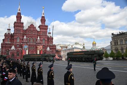 Военный парад на Красной площади, посвященный 80-й годовщине Победы в Великой Отечественной войне