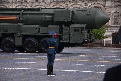 Военный парад на Красной площади, посвященный 80-й годовщине Победы в Великой Отечественной войне