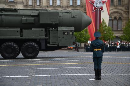 Военный парад на Красной площади, посвященный 80-й годовщине Победы в Великой Отечественной войне